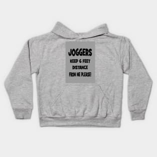 Joggers - keep your distance Kids Hoodie